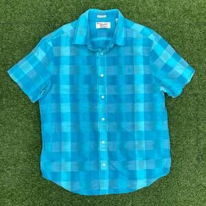 Penguin Men's Heritage Slim Fit Plaid Shirt Large
